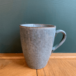 Image showing the Nordic Sea Large Mug, 400ml, Blue product.