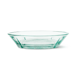 Image showing the Grand Cru Set of 2 Recycled Glass Desset Plates, D16cm, Clear product.