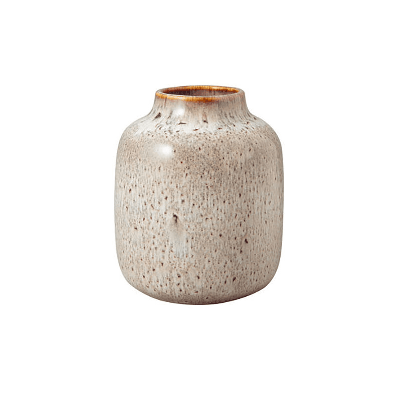 Lave Home Small Vase, H15.5cm, White/Blue