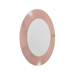 Image showing the All Saints, Wall Mirror, Pink, Pink product.
