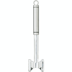 Image showing the Oval Handled Meat tenderiser hammer, Stainless Steel product.