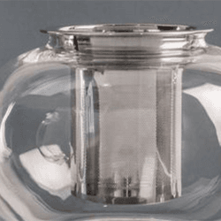 Image showing the Venice La Cafetière Izmir Glass 1.4 Litres Infuser Teapot, 1..4L, Clear product.
