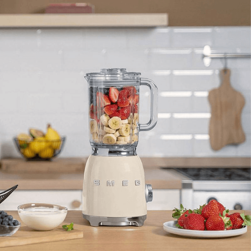 50's Style Smeg Jug Blender, 1.5L, Cream