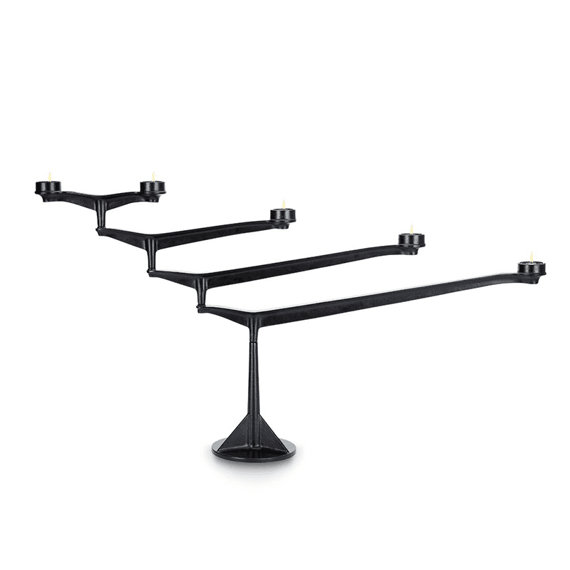 Spin Table candelabra, W105 x H55cm, Iron