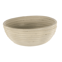 Image showing the Round banneton basket, 25 x 8cm, Natural Cane product.