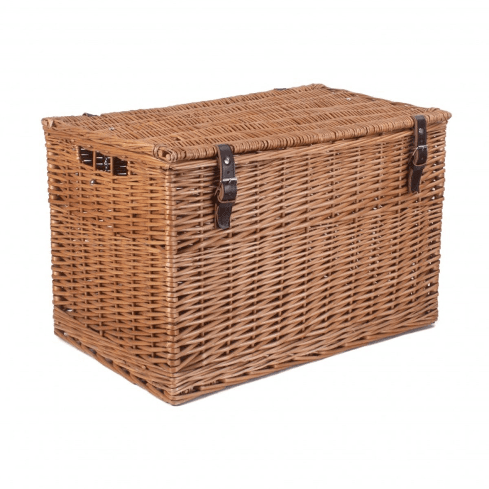 Light Steamed Chest Hamper, 24", Natural