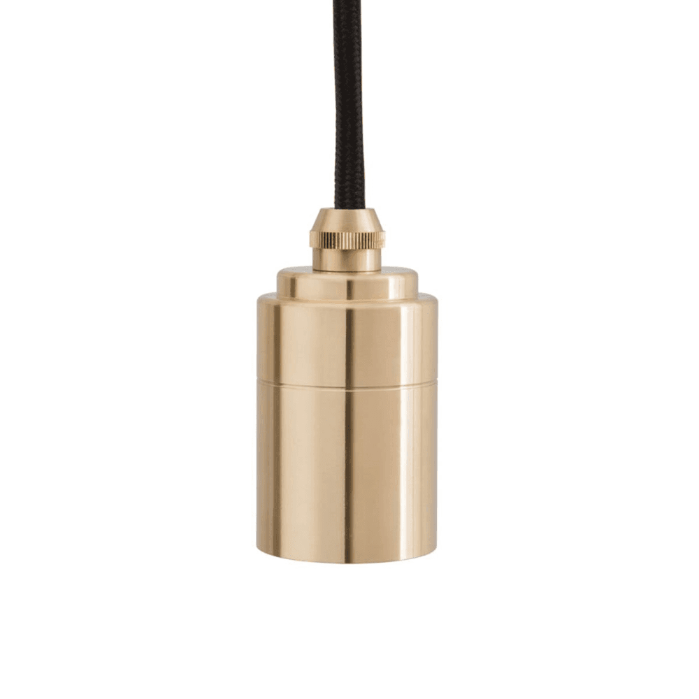 Knuckle Pendant Single pendant, L300 x W4cm, Brass