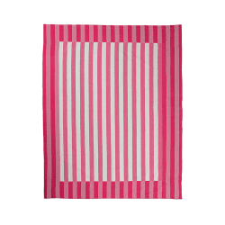 Image showing the Stripe Tablecloth, W170 x L240cm, Punch Pink product.