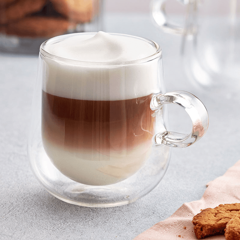 Duo Latte Glass Set, 325ml