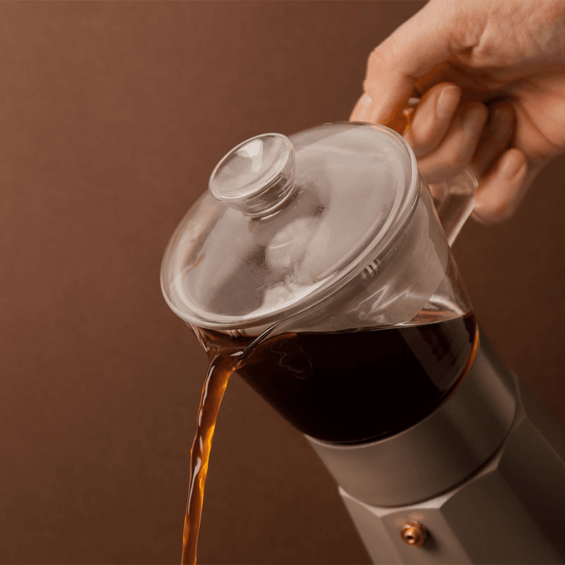 Verona Glass Espresso Maker, 290ml