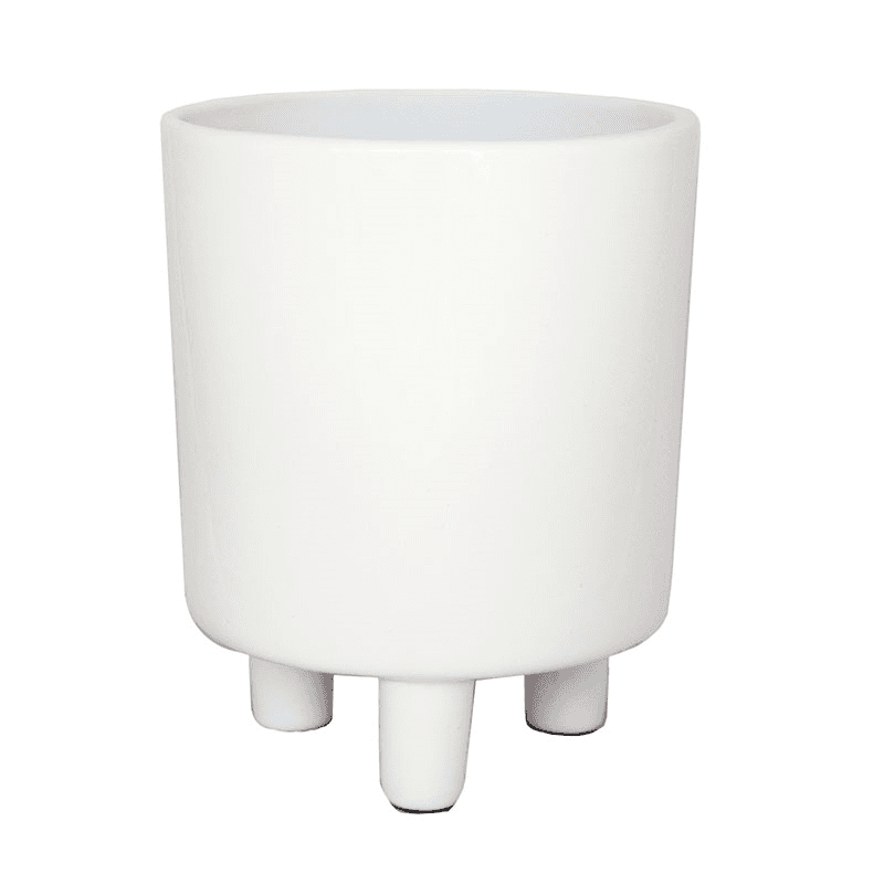 Pisa Planter, H20 x W24 x D24cm, White