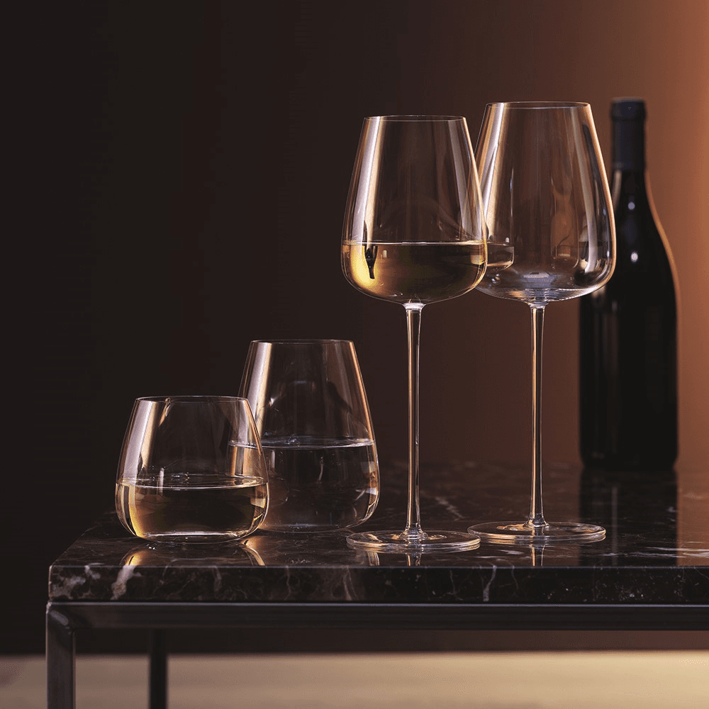 Wine Culture Pair of white wine goblets, 690ml, clear