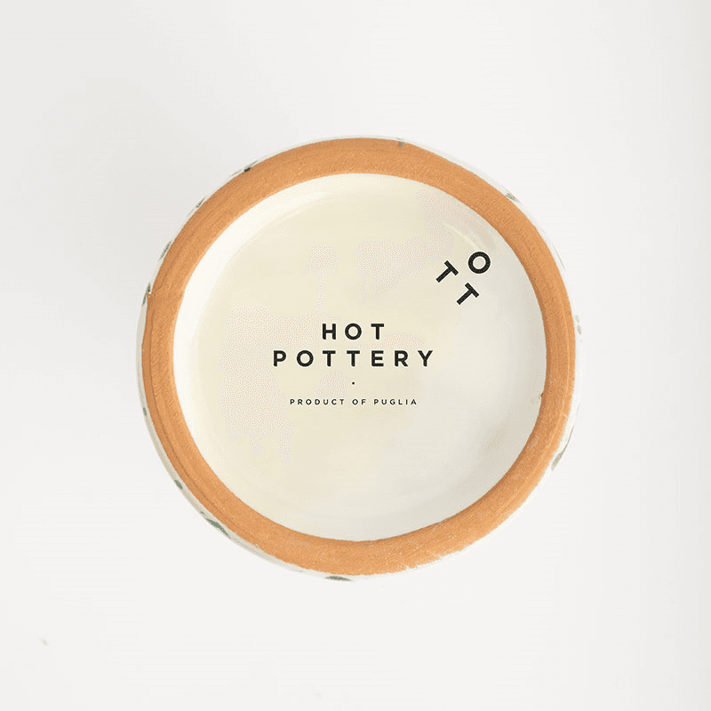 Splatter Ceramic Bottle, 750ml, Pistachio