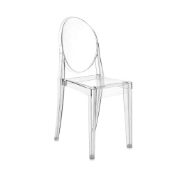 Image showing the Victoria Ghost Dining Chair, Crystal product.