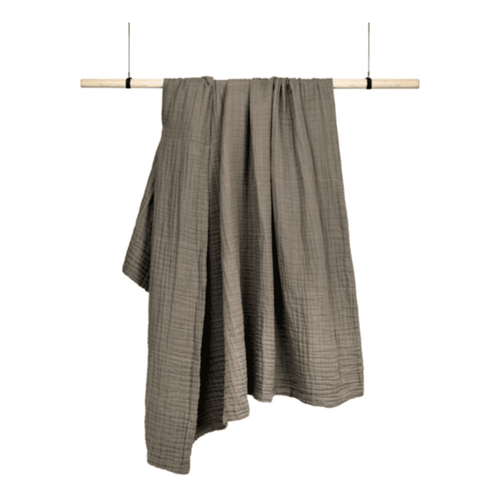 6-layer soft blanket, 201 x 140cm, Clay