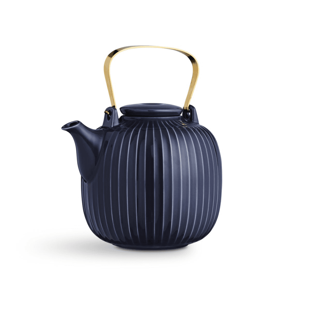 Hammershøi Teapot, Indigo