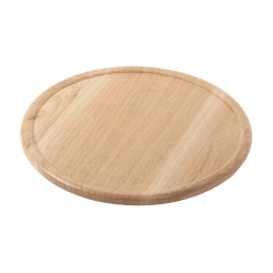Image showing the Lazy Susan Rotating round surface, Dia 36cm, Wood product.