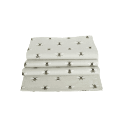 Image showing the Bees Tablerunner, Cream product.