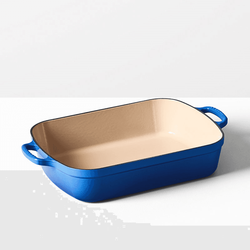 Signature Cast Iron Roaster, 33cm, Azure