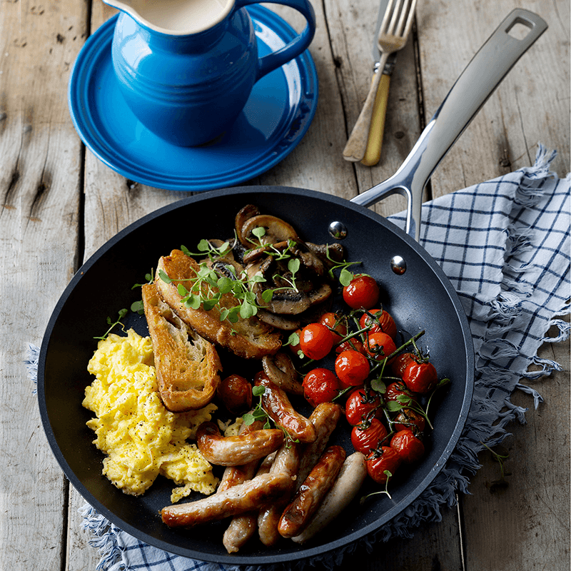 Toughened Non-Stick Shallow frying pan, 20cm