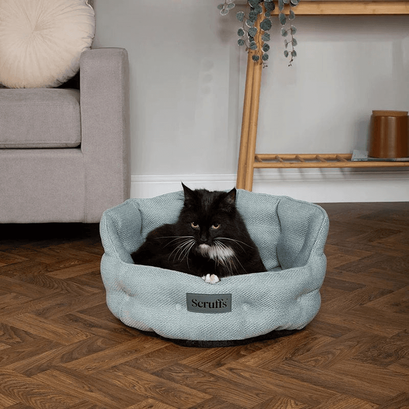 Seattle Cat/Dog Bed, 45cm, Topaz Green