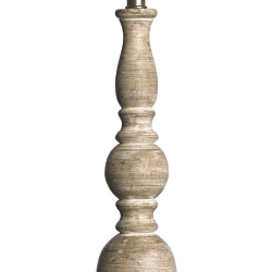 Image showing the Otto Small table lamp - base only, H33 x W11cm, White product.