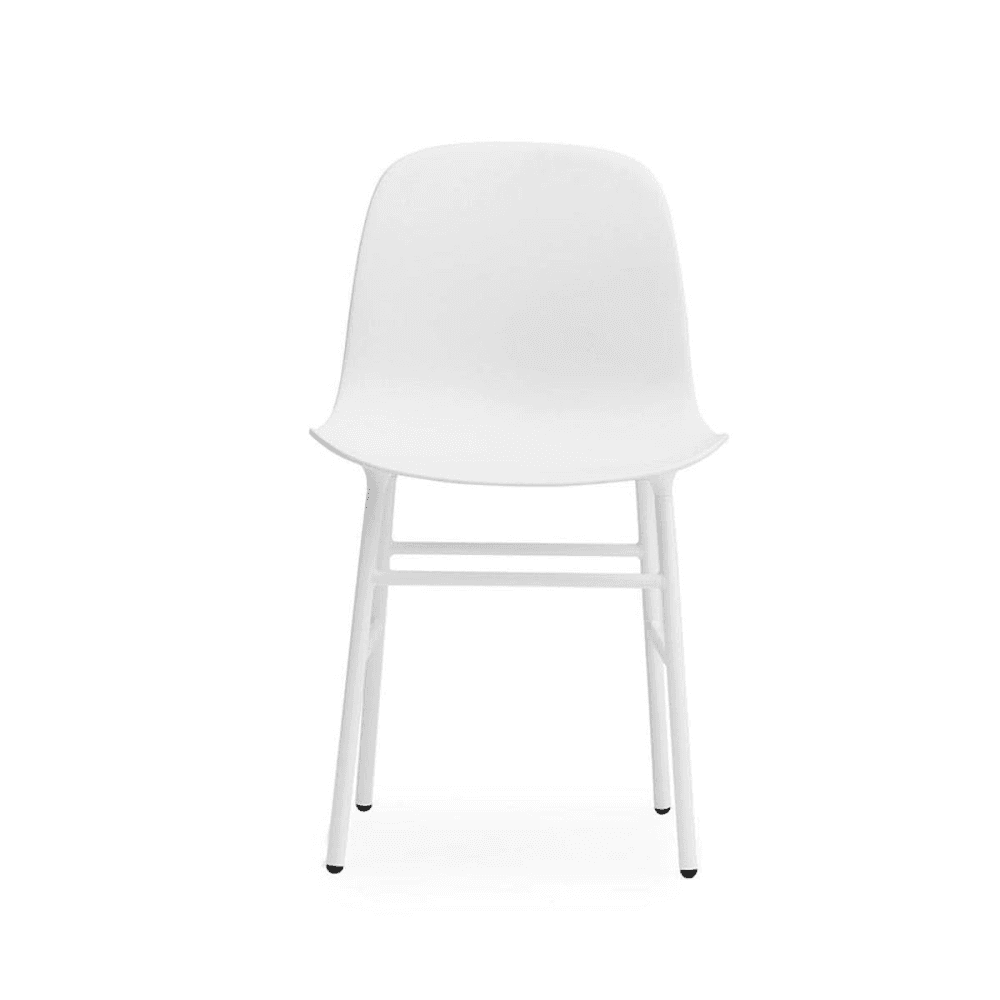 Form Dining chair, L48 x H80 x D52cm, White