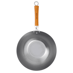 Image showing the Classic Stainless Carbon Steel Wok, 32cm product.
