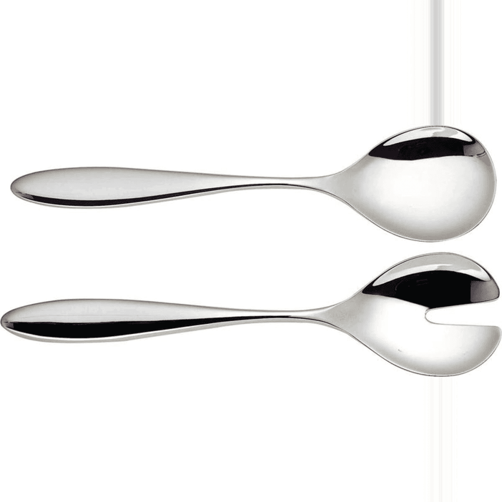 Mami by Stefano Giovannoni Salad serving set, 26cm, Stainless Steel