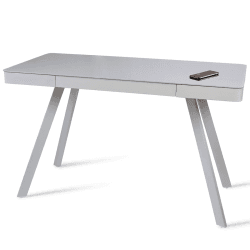 Image showing the Silas 2.0 Smart Desk, Light Grey product.