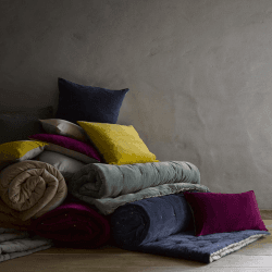 Image showing the Jaipur Throw, 140 x 200cm, Tumeric product.