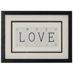 Image showing the LOVE 'Love' Word Frame product.
