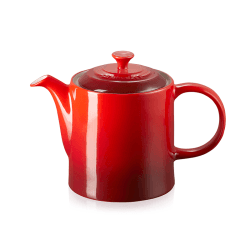Image showing the Stoneware Grand teapot, 1.3 litre, Cerise product.