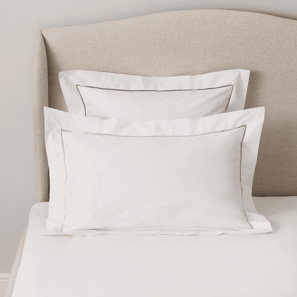 Santorini - 200 Thread Count Cotton King duvet cover, W225 x L220cm, White