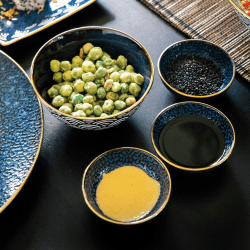 Image showing the Mikasa Satori Set of 3 dip bowls, Dia8cm product.