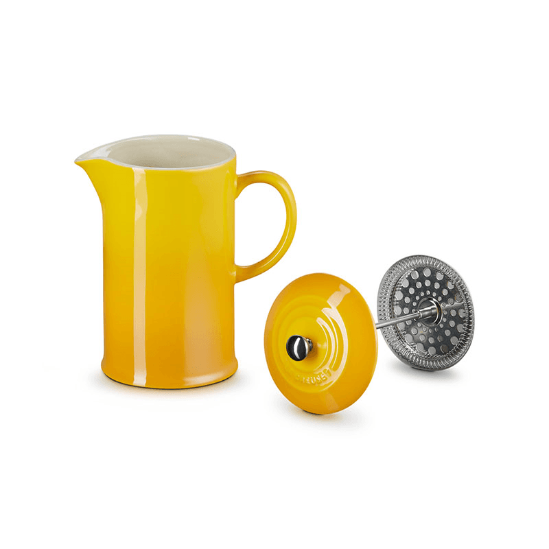 Stoneware Cafetiere with Metal Press, 1L, Nectar