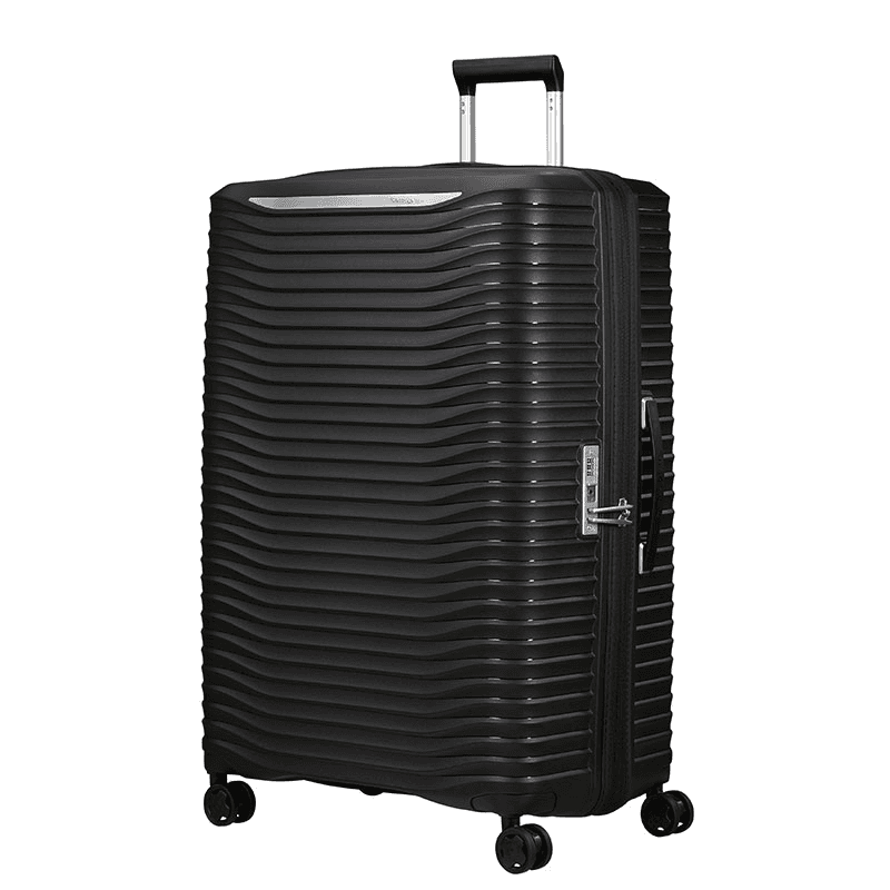 Upscape Suitcase, H81 x L54 x W34/37cm, Black