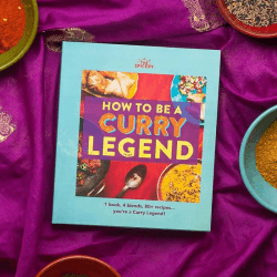 Image showing the How to be a Curry Legend Cookbook Kit product.