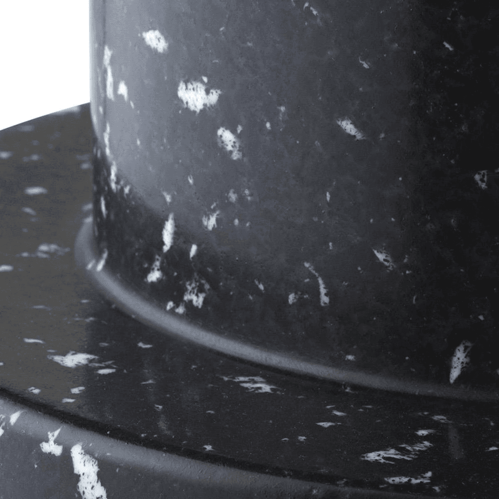 Bit Stool, H42 x D36cm, Black