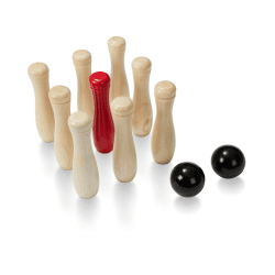 Image showing the Wooden Skittles Game product.
