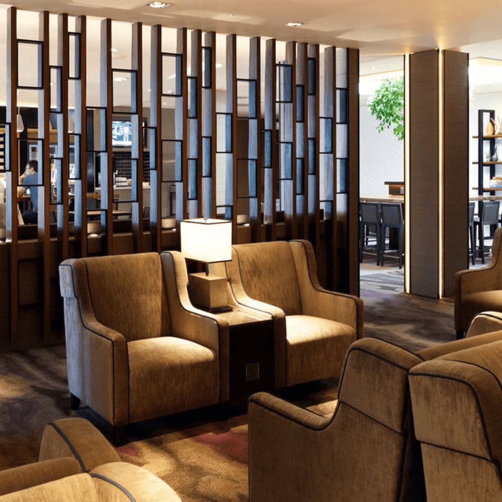 Plaza Premium Lounge Experience for Two with a Bottle of Prosecco at London Heathrow Airport