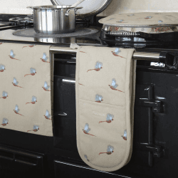 Image showing the Pheasant Double oven glove product.