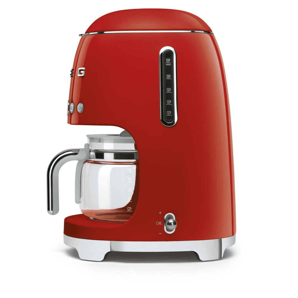 Drip Coffee Machine; Red