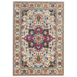 Image showing the Nova Rug, 1.6 x 2.3m, White Multi, L160 x W230cm product.