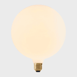 Image showing the Sphere G200 8W 2000K to 2800K E27 LED Bulb, Matte Porcelain product.