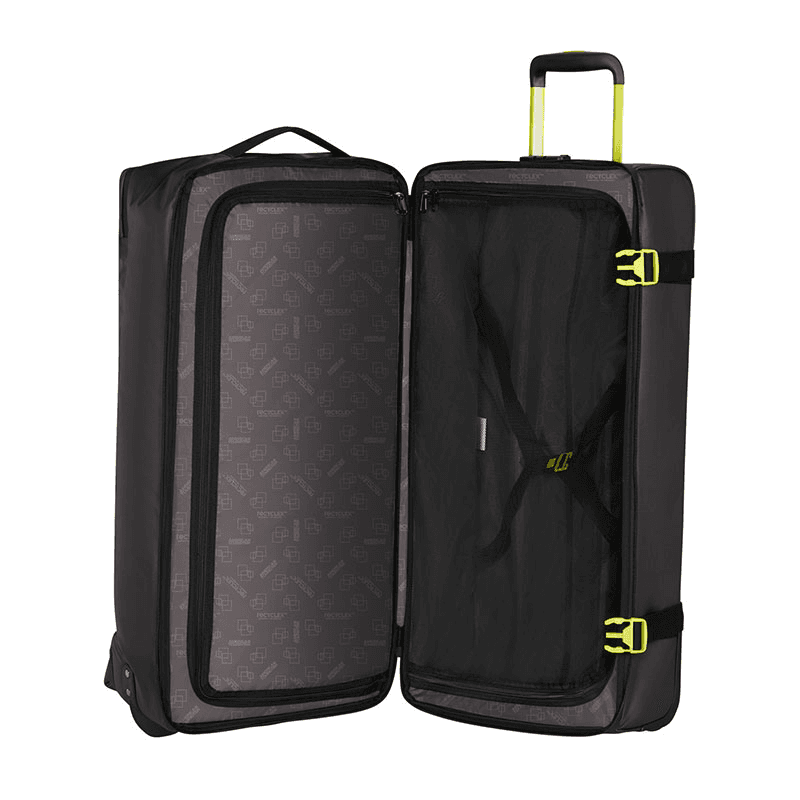 Urban Track Duffle with Wheels, H78 x L44 x W42cm, Black