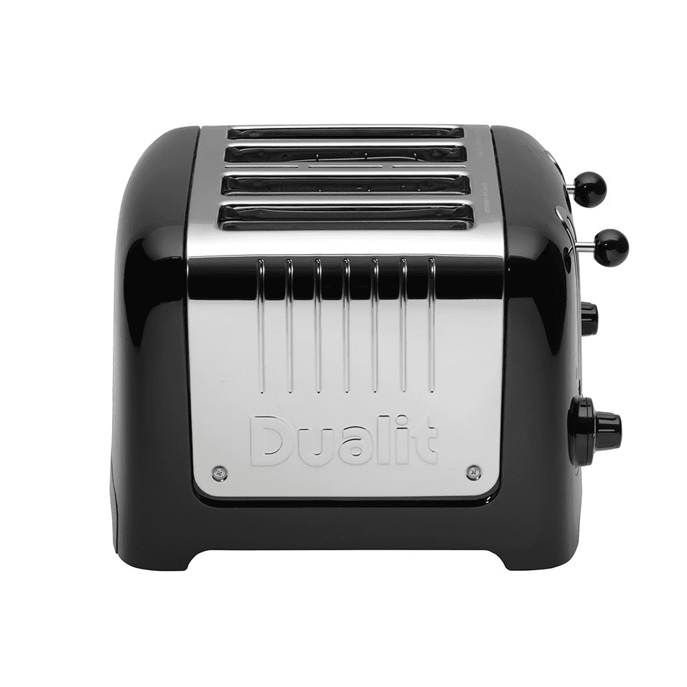 Lite 4 slot toaster, Black
