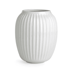 Image showing the Hammershøi Vase, H21 x W16.5cm, White product.