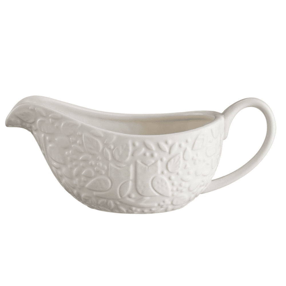 In The Forest Gravy Boat, 400ml, Cream