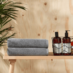 Image showing the Brixton Bath Sheet, Titanium product.
